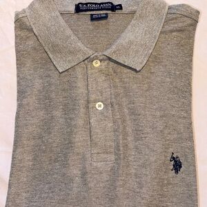 U.S. Polo Assn. Heather Gray Polo Shirt